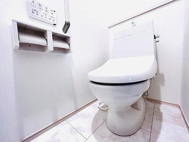 ほっと安らげるトイレ空間です。