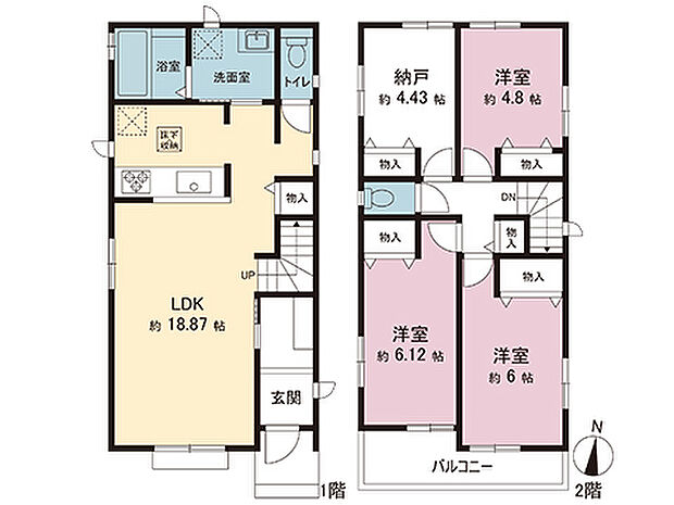 間取図です。図面と異なる場合は現況を優先させていただきます。