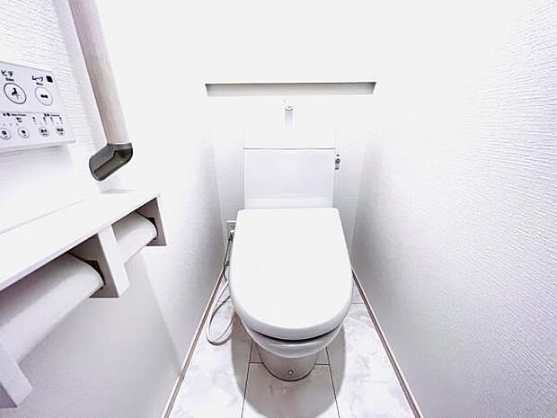 ほっと安らげるトイレ空間です。