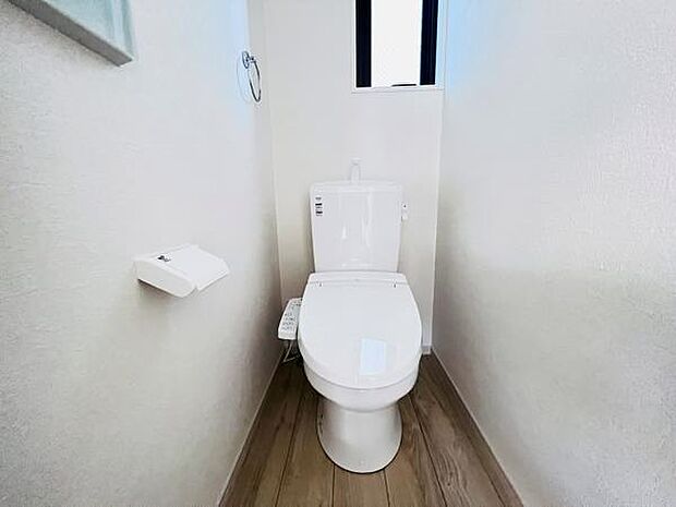 ほっと安らげるトイレ空間です。