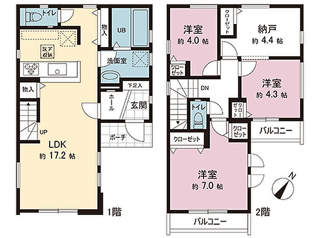 間取図です。図面と異なる場合は現況を優先させていただきます。