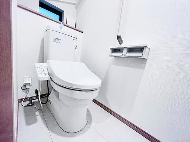 ほっと安らげるトイレ空間です。