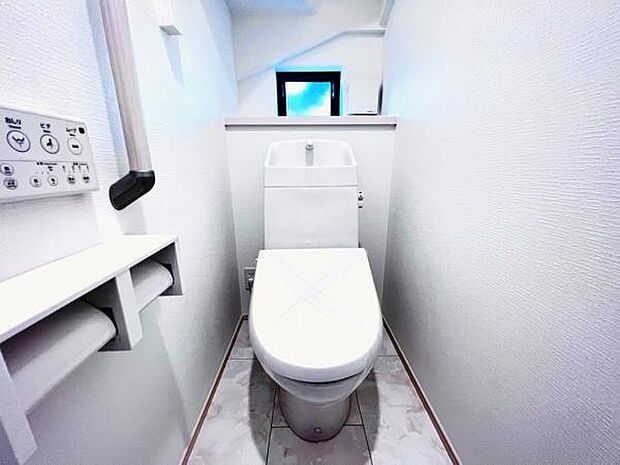 ほっと安らげるトイレ空間です。