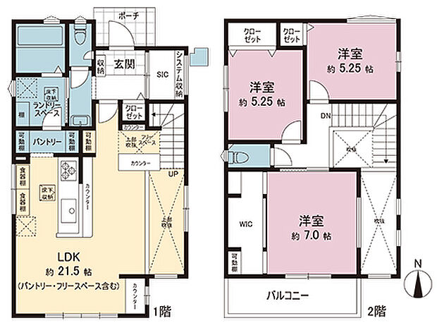 間取図です。図面と異なる場合は現況を優先させていただきます。