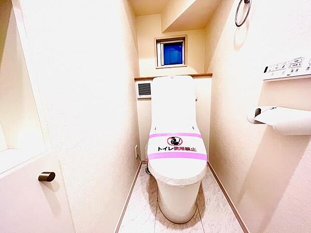 ほっと安らげるトイレ空間です。