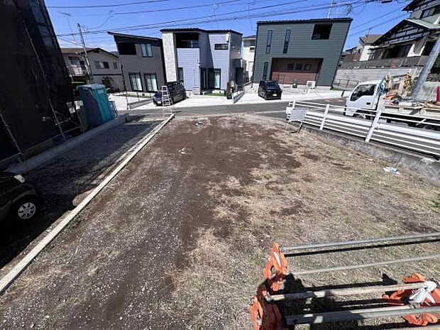 開発分譲地になります。