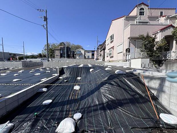 開発分譲地になります。