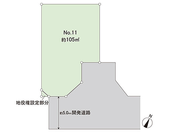 区画図です。図面と異なる場合は現況を優先させていただきます。