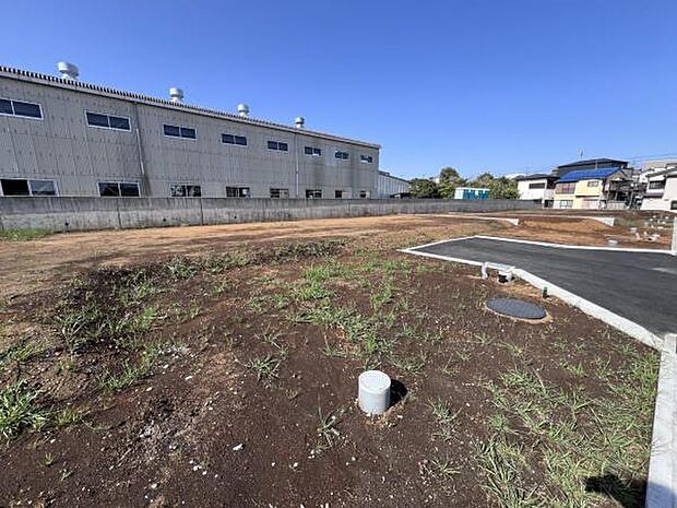 開発分譲地になります。