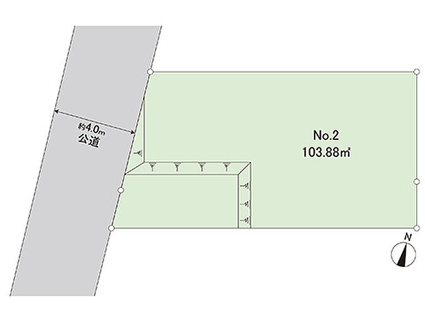 区画図です。図面と異なる場合は現況を優先させていただきます。