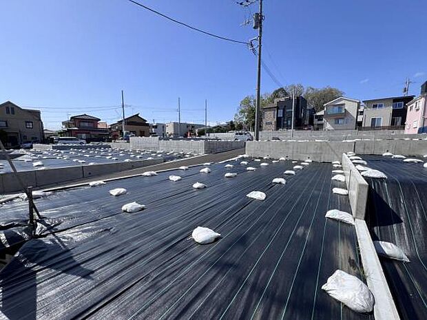 開発分譲地になります。