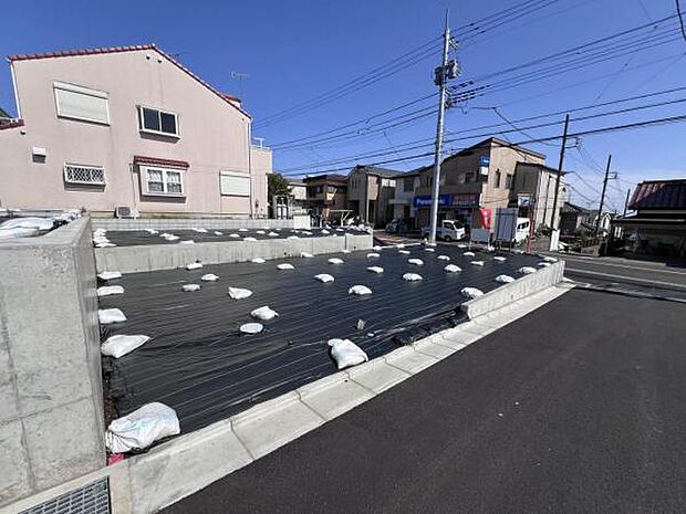 前面道路写真です。