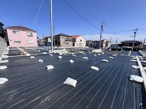 開発分譲地になります。