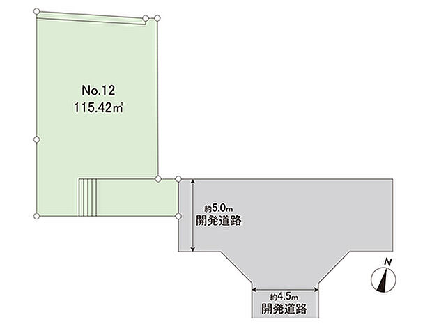 区画図です。図面と異なる場合は現況を優先させていただきます。