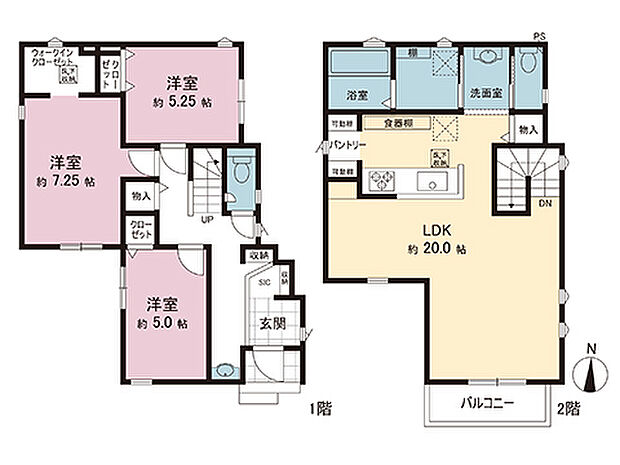 間取図です。図面と異なる場合は現況を優先させていただきます。
