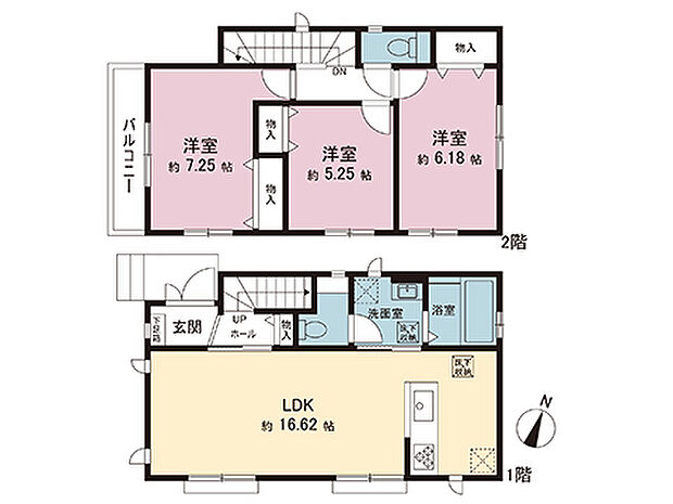 間取図です。図面と異なる場合は現況を優先させていただきます。