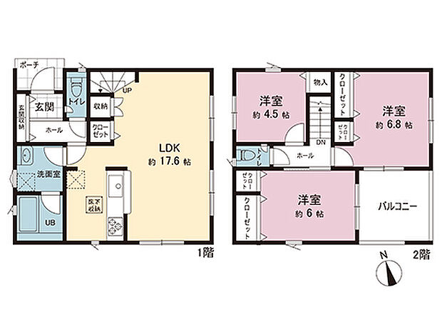 間取図です。図面と異なる場合は現況を優先させていただきます。
