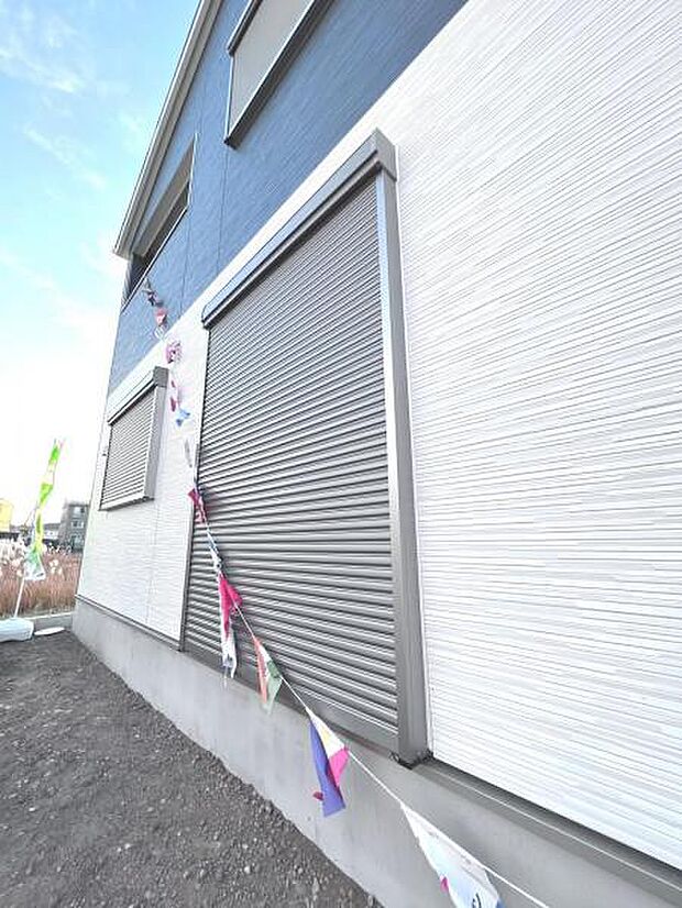 【シャッター雨戸】