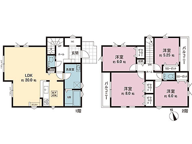 間取図です。図面と異なる場合は現況を優先させていただきます。