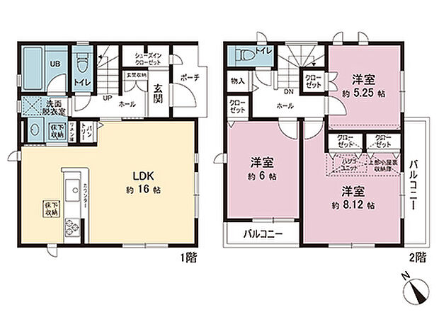 間取図です。図面と異なる場合は現況を優先させていただきます。