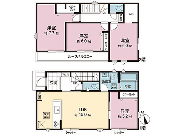 間取図です。図面と異なる場合は現況を優先させていただきます。