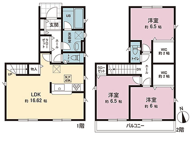 間取図です。図面と異なる場合は現況を優先させていただきます。