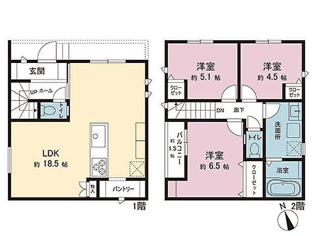 間取図です。図面と異なる場合は現況を優先させていただきます。