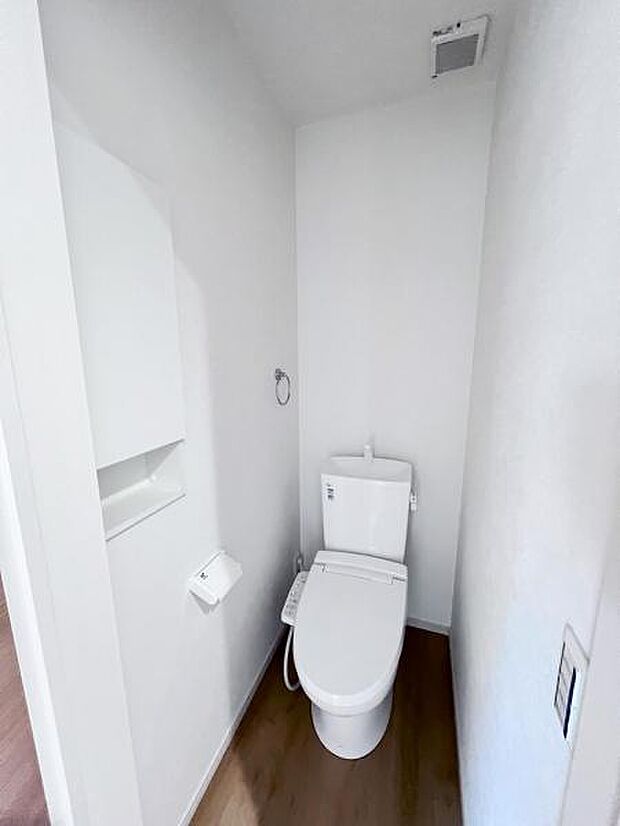 ほっと安らげるトイレ空間です。