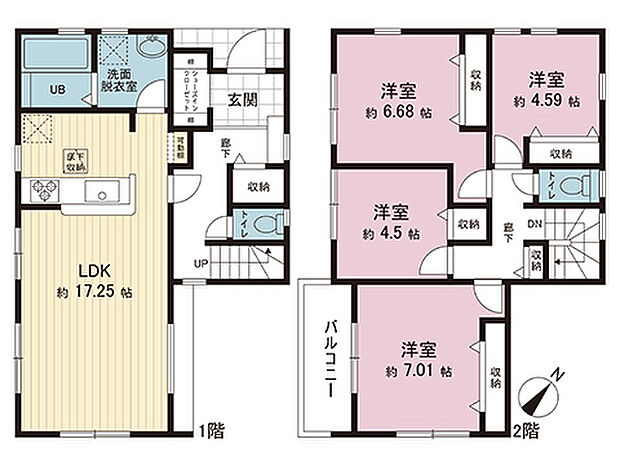 間取図です。図面と異なる場合は現況を優先させていただきます。