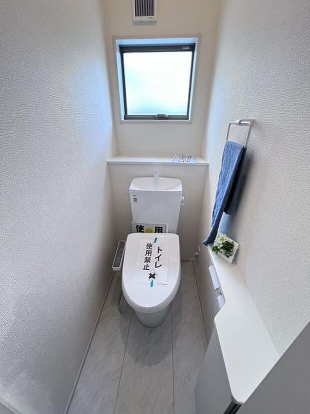 ほっと安らげるトイレ空間です。