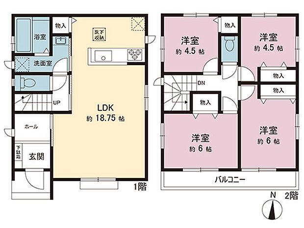 間取図です。図面と異なる場合は現況を優先させていただきます。