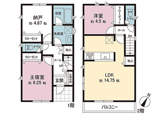 間取図です。図面と異なる場合は現況を優先させていただきます。