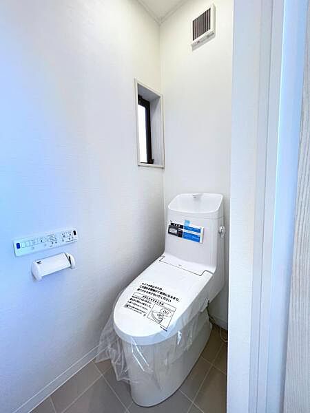 ほっと安らげるトイレ空間です。
