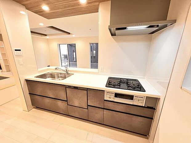 料理の時間が楽しくなるキッチンスペースです。