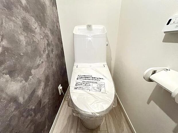 ほっと安らげるトイレ空間です。