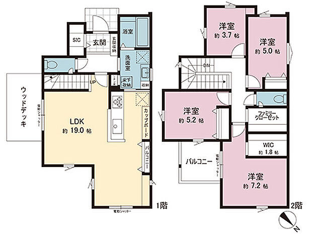 間取図です。図面と異なる場合は現況を優先させていただきます。