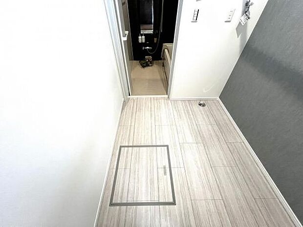 お天気を気にせずお洗濯ができ、室内干し可能です。