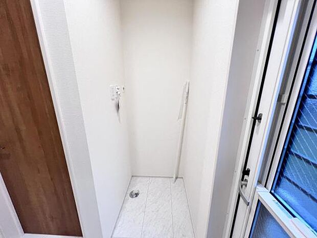 お天気を気にせずお洗濯ができ、室内干し可能です。