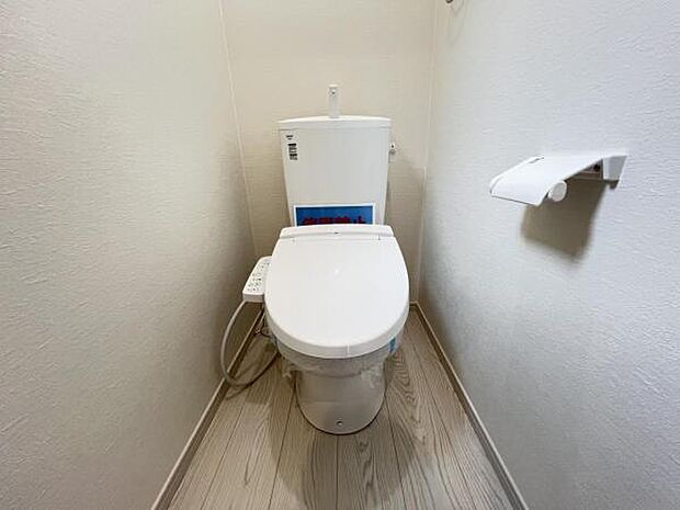 ほっと安らげるトイレ空間です。