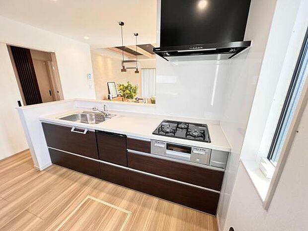 料理の時間が楽しくなるキッチンスペースです。