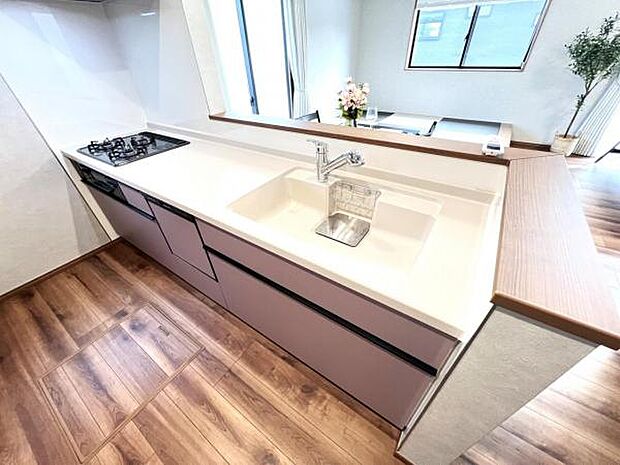 料理の時間が楽しくなるキッチンスペースです。