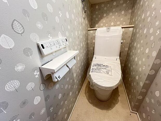 ほっと安らげるトイレ空間です。