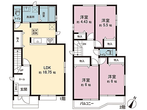 間取図です。図面と異なる場合は現況を優先させていただきます。