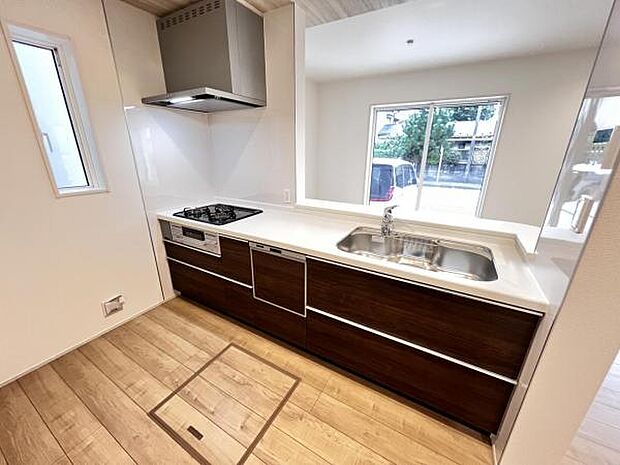 料理の時間が楽しくなるキッチンスペースです。