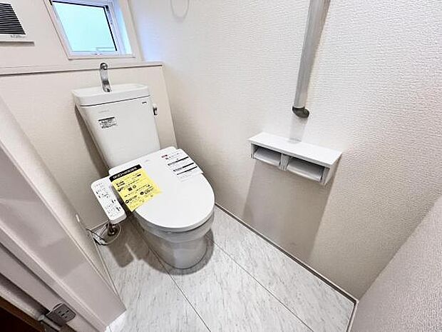 ほっと安らげるトイレ空間です。