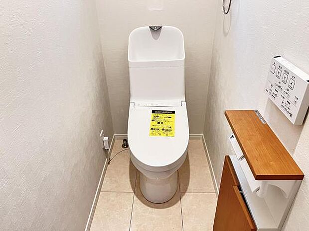 ほっと安らげるトイレ空間です。