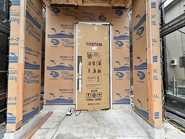 いつも気持ちよくご家族を迎えられる玄関です。