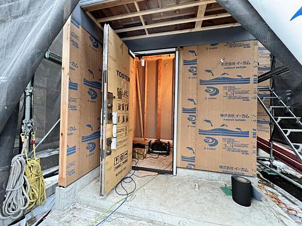 いつも気持ちよくご家族を迎えられる玄関です。