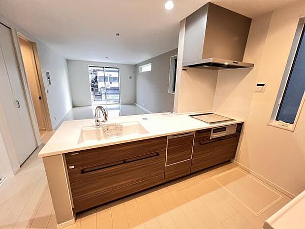 料理の時間が楽しくなるキッチンスペースです。