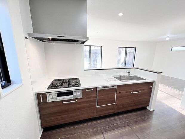 料理の時間が楽しくなるキッチンスペースです。